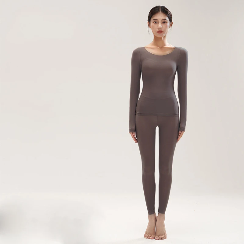 Prayger новое тонкое длинное женское зимнее теплое нижнее белье дышащая тонкая