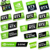 Наклейка на графическую карту RTX 2080Ti 2070 TITAN VR GTX 1650 1660Ti