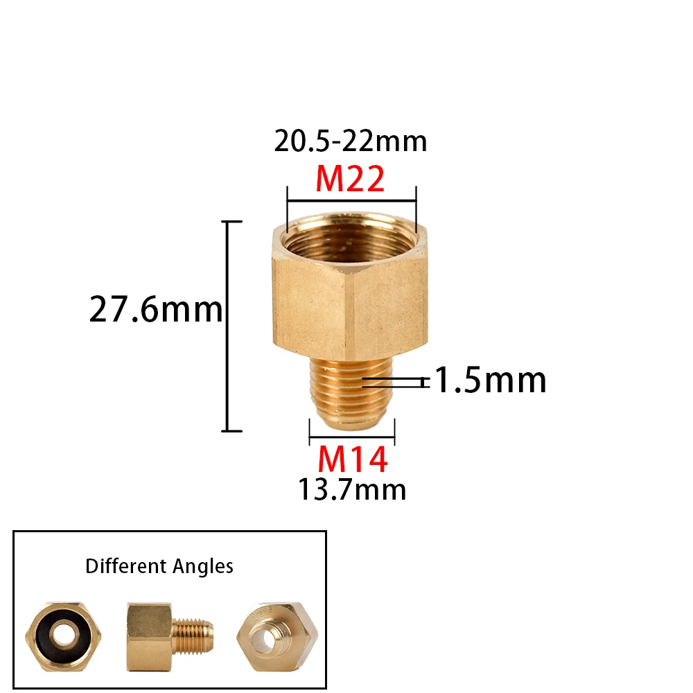 

Латунный соединитель для шланга 3/8" 1/2" M14 M18 M22