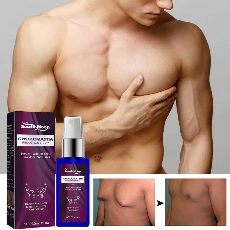 

30ml Gynecomastia Reduction Spray Instant Firming Cellulite Reducing Spray Effective Gynecomastia Cellulite Melting Spray