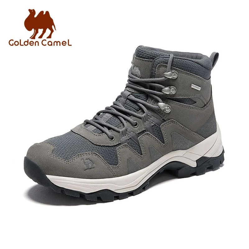 Golden Camel Outdoors Hiking Shoes for Men Winter Ankle Boots Non-slip Wear-resistant High-top Boots Sports Shoes for Men 2022