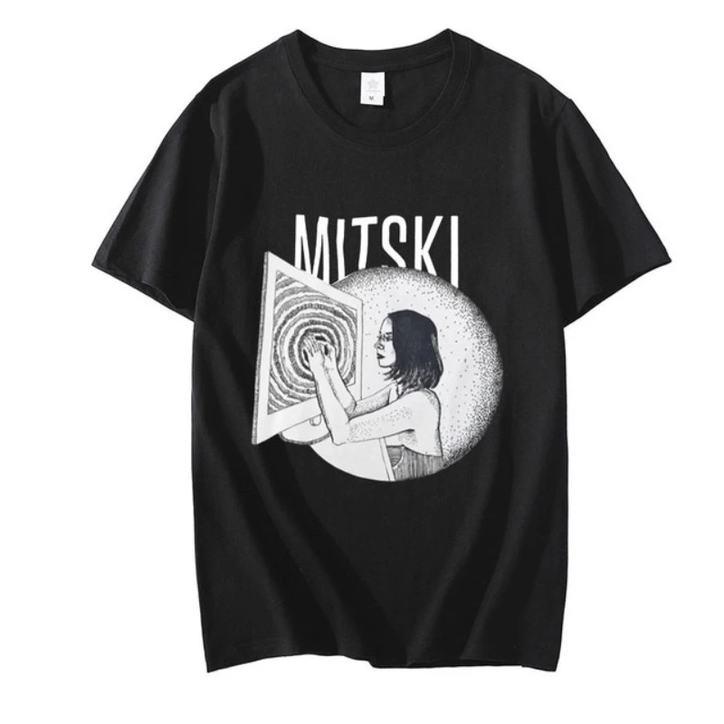 

Singer Mitski Be The Cowboy Poster Music Album Graphic Tshirt Fashion Trending Streetwear Retro Cool Tops Unisex Tee Camisetas