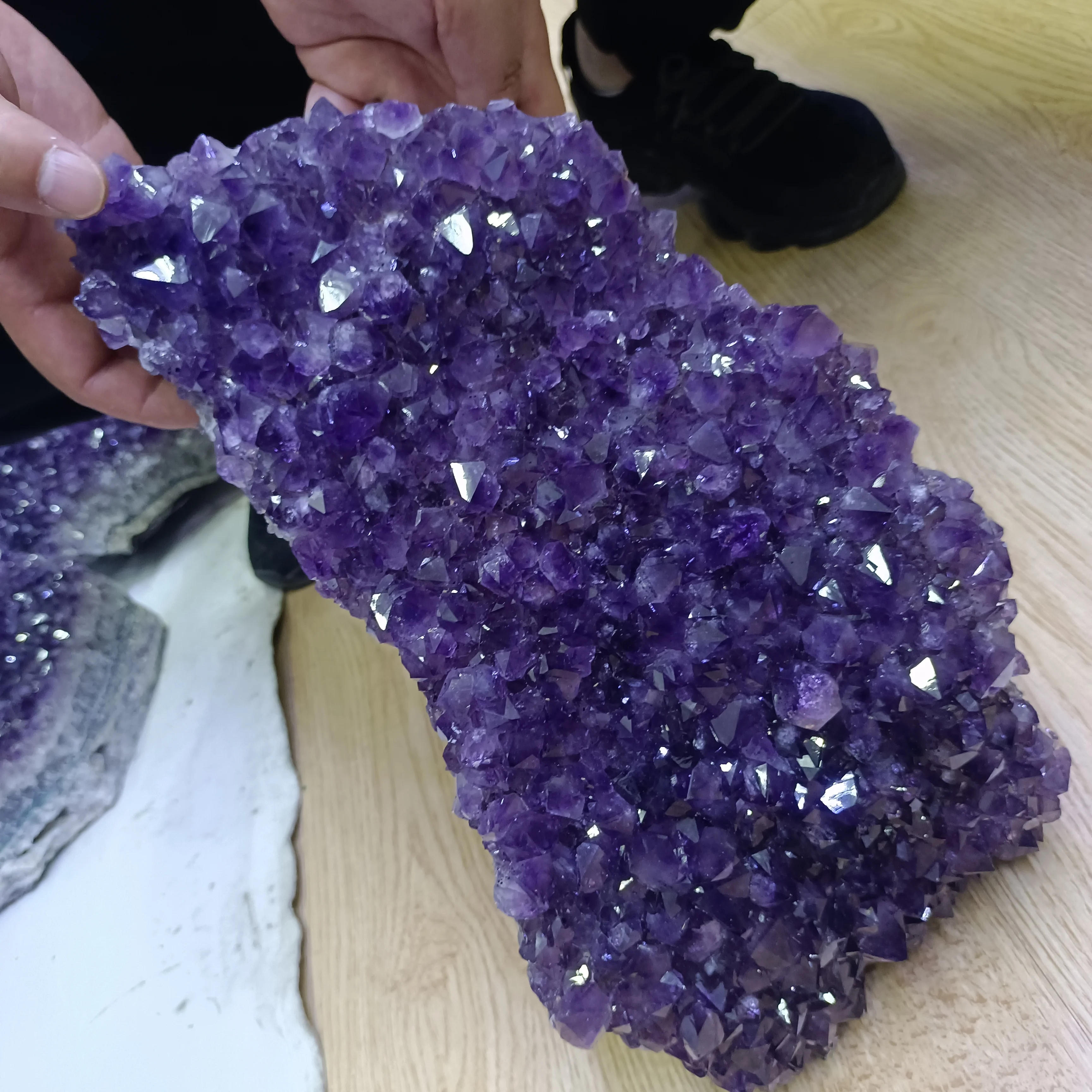 

NATURAL AMETHYST CLUSTER MINERAL CRYSTAL ENERGY HEALING ORNAMENT
