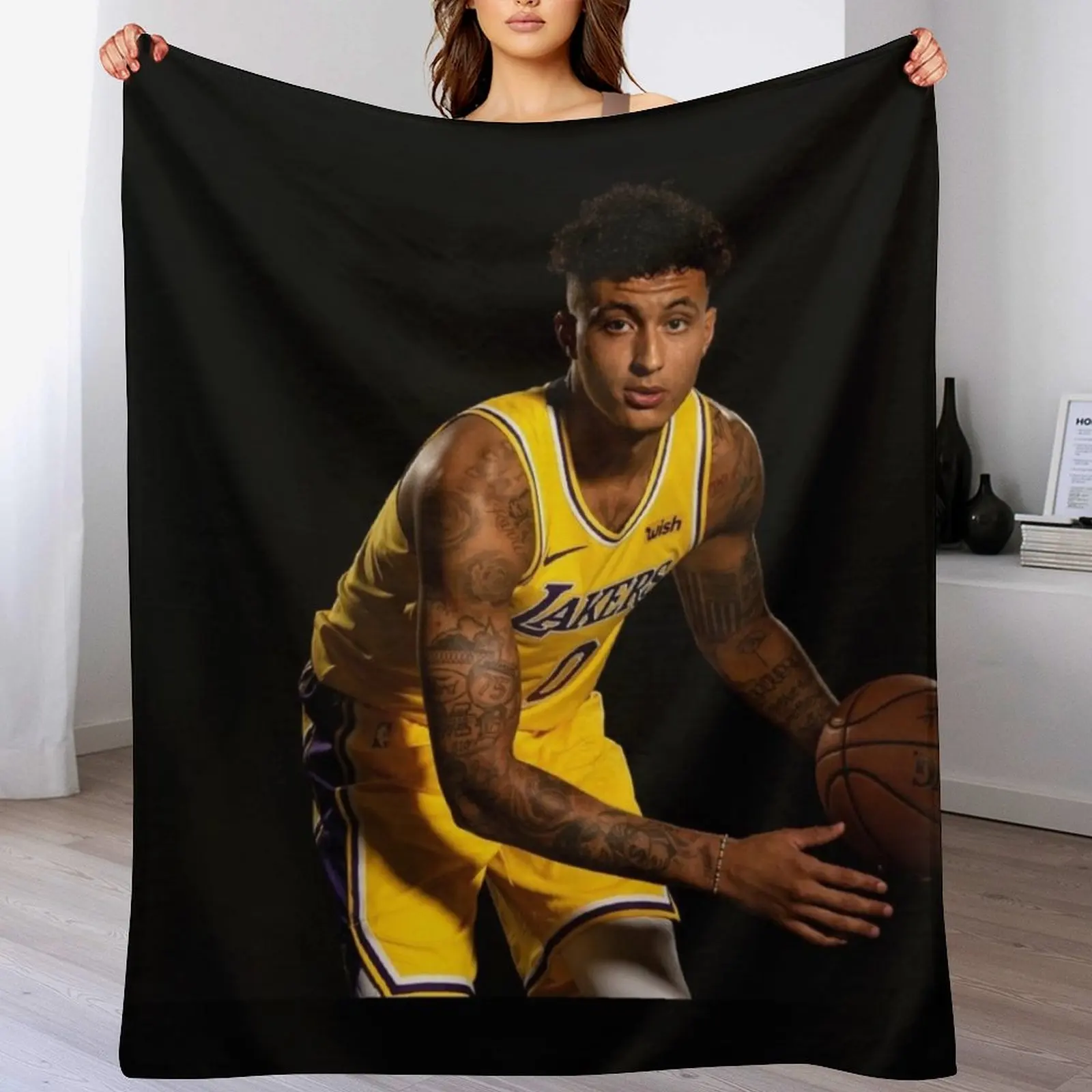 kyle kuzma Плед Одеяла и пледы Мягкие плед для кровати