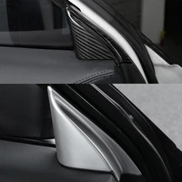 for mazda cx 5 cx5 accessories 2017 2020 abs mattecarbon fiber car interior a pillar frame cover trim car sticker car styling