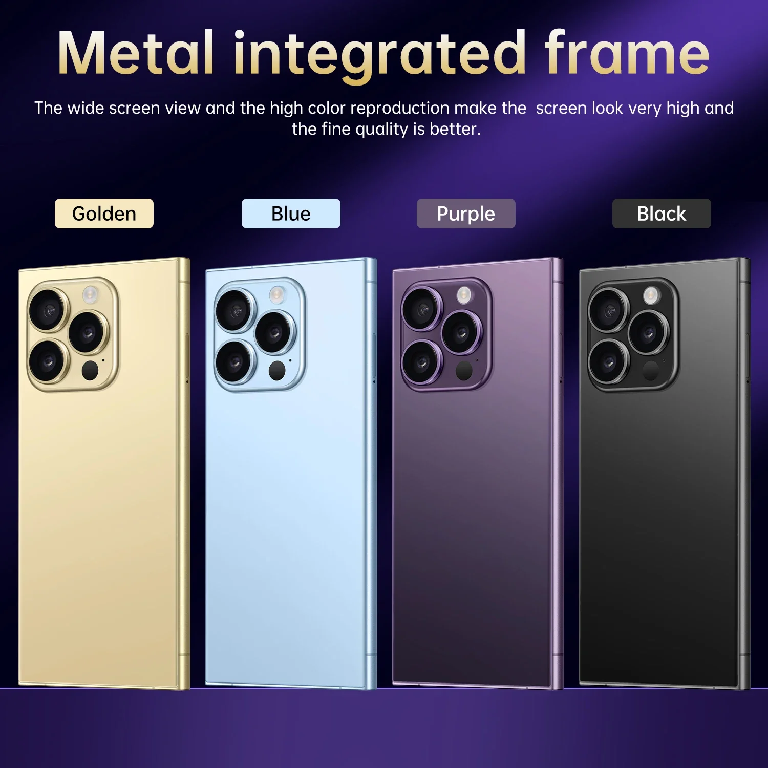 I16 Pro Max смартфон с 5 5-дюймовым дисплеем процессором Snapdragon 8 Gen 3 7 мАч двумя слотами