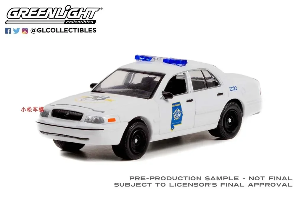 1: 64 2008 Ford Crown Victoria Interceptor полицейская машина из сплава коллекция моделей