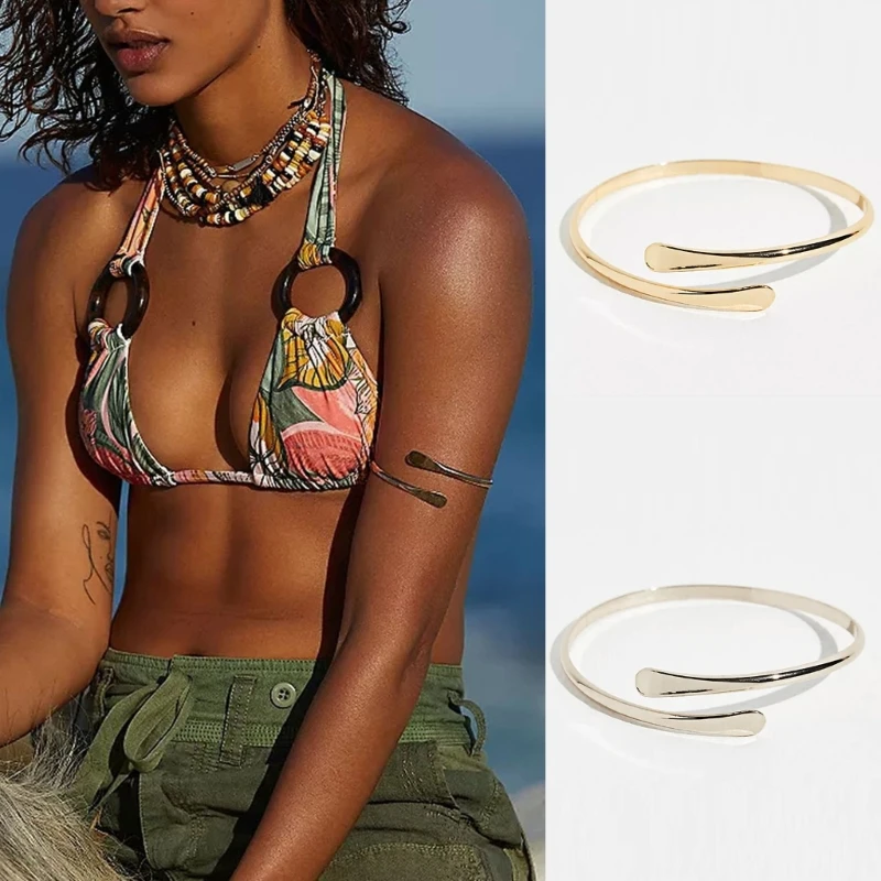 652F средняя регулируемая готическая манжета на руку филигранная вихревая