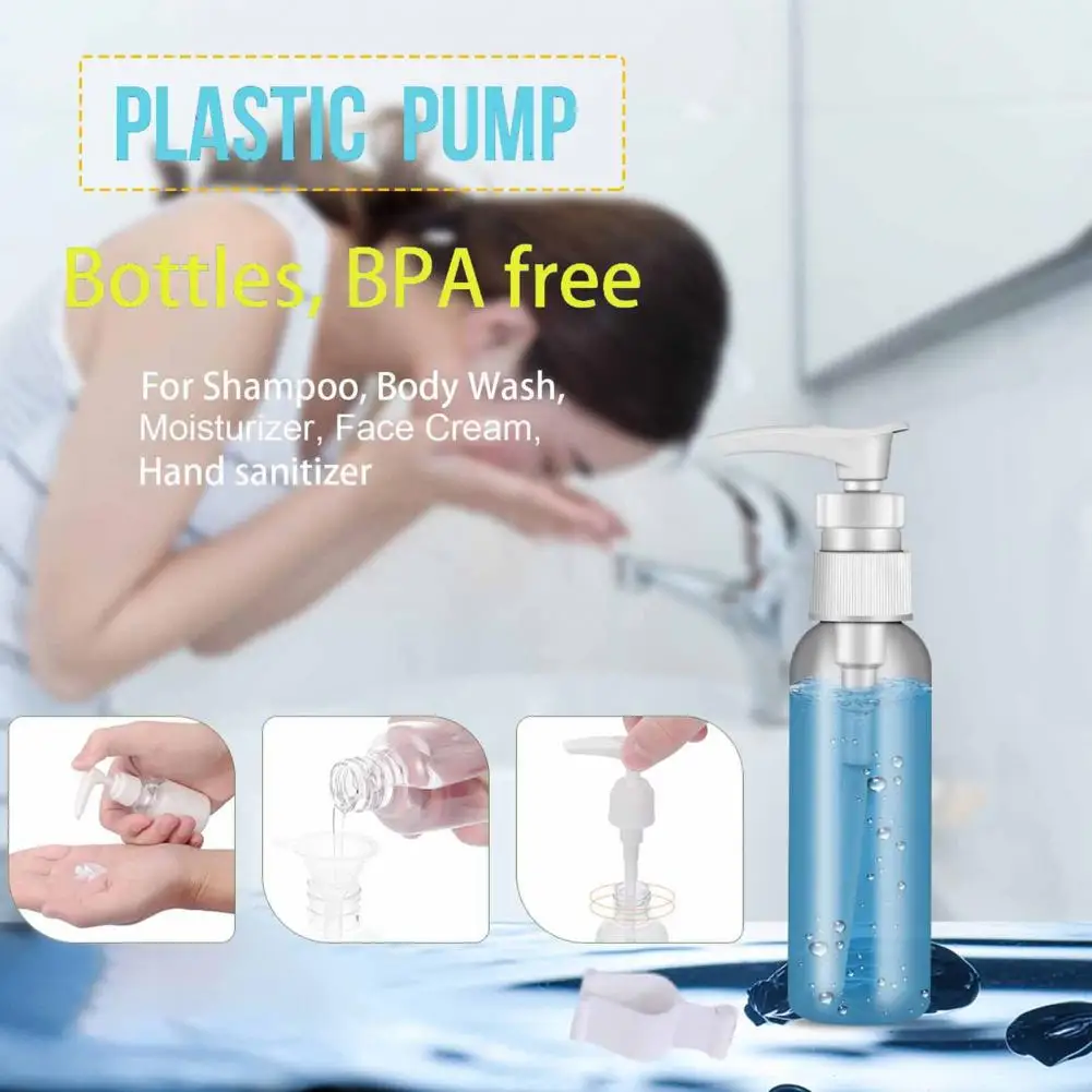 

21Pcs/Set Travel Bottles Multi-styles Leak Proof Empty Reusable Silicone Squeezable Travel Shampoo Bottles Travel Accessory