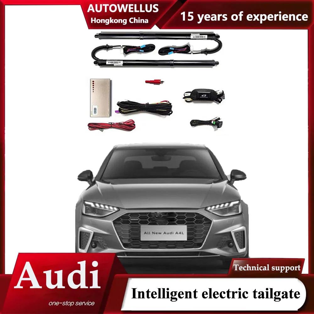 

Автомобильный подъемник для багажника Audi A4L 2017 + SportBack 4-дверный электрический люк, стойка для заднего двери, привод для авто