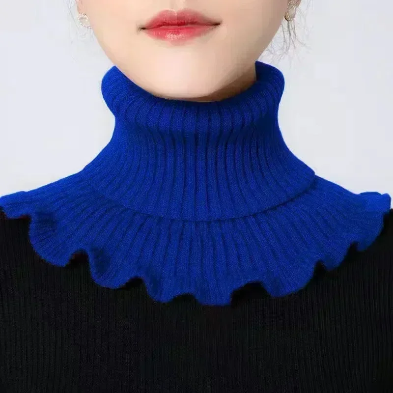 Женский вязаный шарф