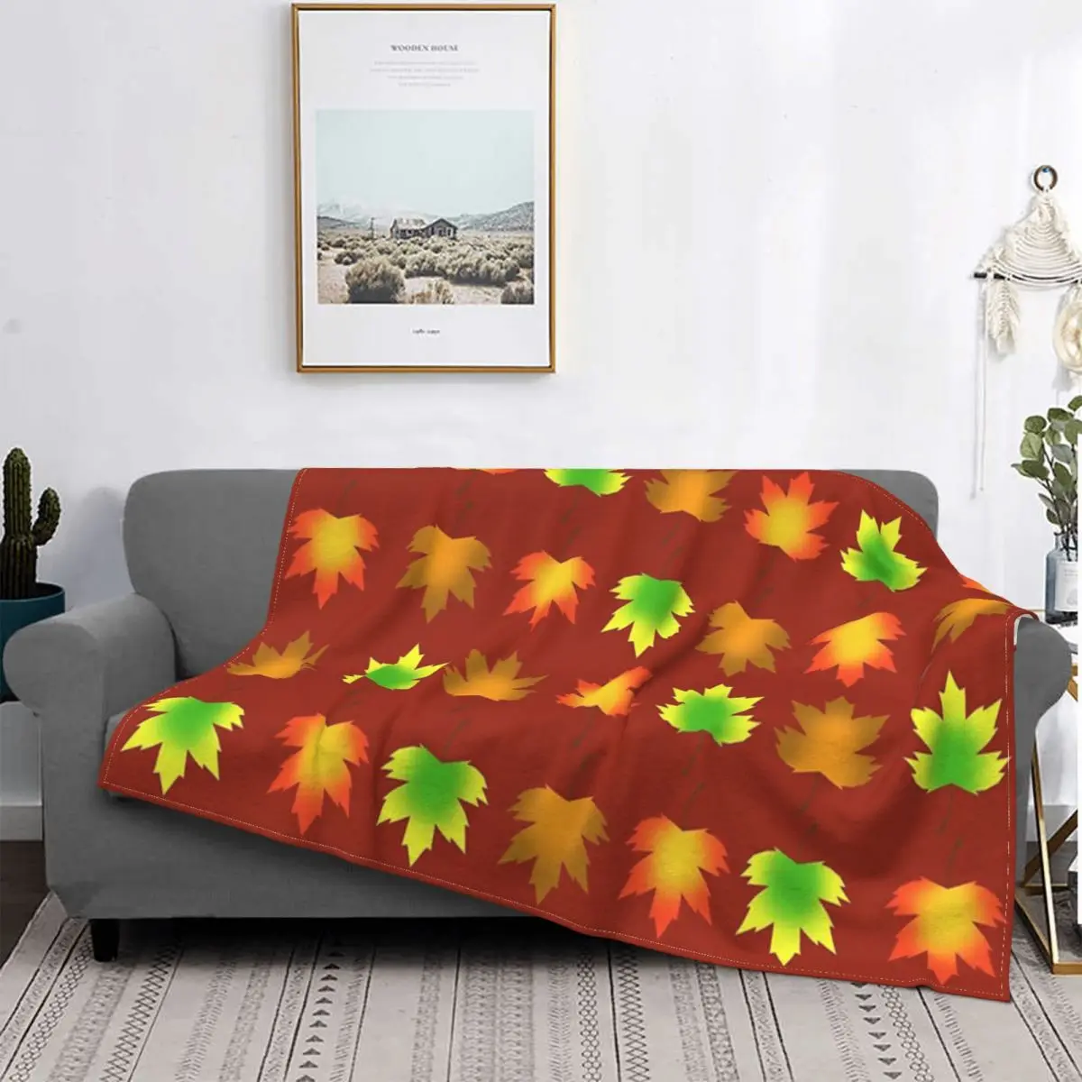 

Manta de rejilla de hojas de отоние, colcha de cama a cuadros, manta de lino a cuadros, toalla de playa de lujo para verano
