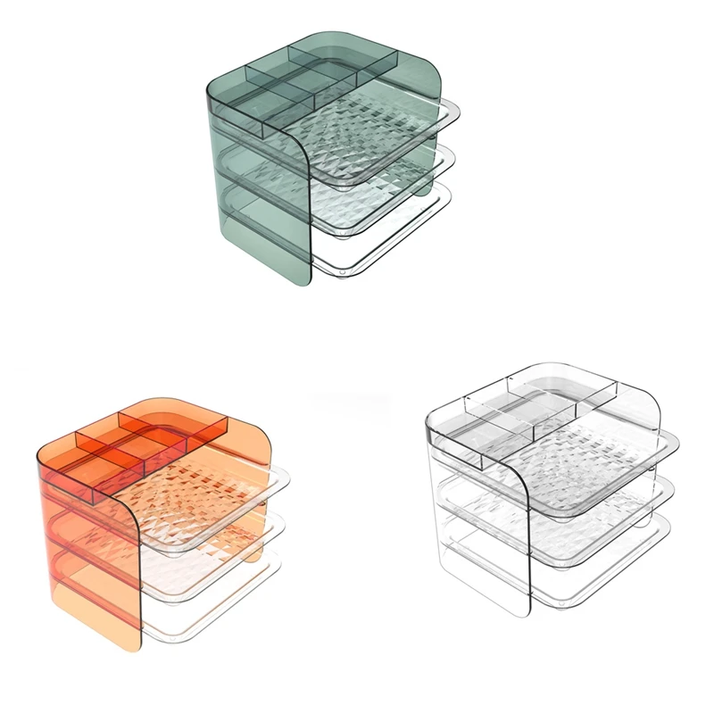 

Cosmetic Storage Box Makeup Drawer Holder Jewellery Display Stand Kitchen Multifunctional Side Dish