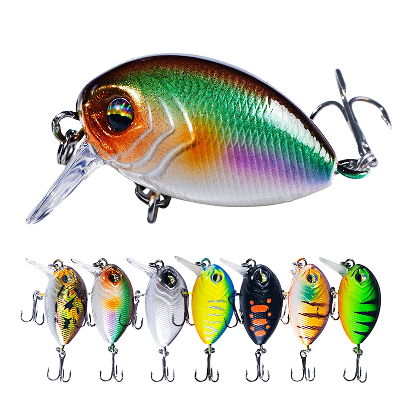 

Fishing Lure Crank 3.8cm 3.8g Isca Artificial Hard Bait Pike Carp Trout Crankbait Lures Topwater Wobblers Pesca Fishing Tackle