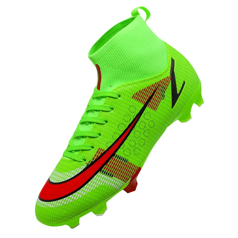 Men Soccer Shoe Professional Soccer Society Sneakers Indoor Sports Training Original Children's Football Boots Futsal Shoes 2022