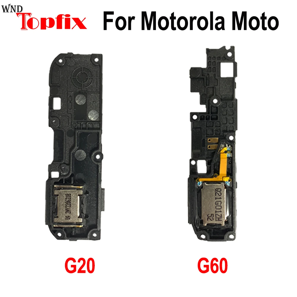 

Новинка для Motorola Moto G20 G60 громкий динамик нижний Громкий Динамик Звуковой сигнал кольцо гибкий кабель