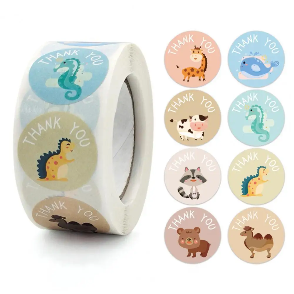 

Мультяшные Стикеры, полезные портативные реалистичные наклейки для скрапбукинга, наклейки для учителей, животных, Мультяшные Стикеры