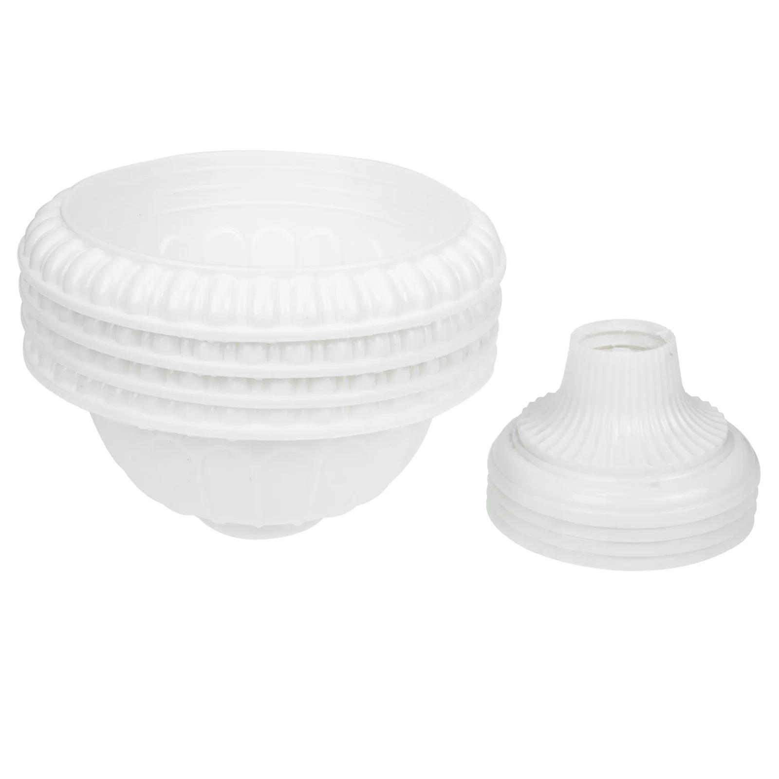 

Roman Flower Pot Decorative Flowerpot Plastic Wedding Flowerpots Holder European Style Container Planter