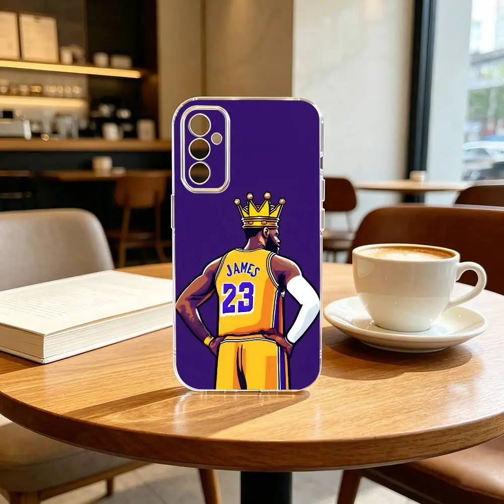 Чехол для телефона Basketball 23 L-LeBron J-James-S, прозрачный силиконовый мягкий чехол для Samsung A10,12,20,21S,30,31,40,50,51,52,70,71 (art.: 3920da06dbaf1) - 3920da06dbaf1