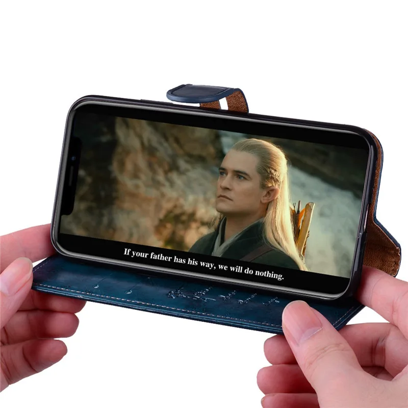 Кожаный флип-кошелек Huawei Nova держатель для карт Магнитный чехол-книжка NOVA Y70 Y 70 Plus