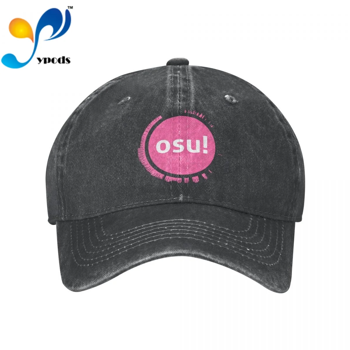 

New Brand Anime Osu Hat Peaked Snapback Cap Cotton Baseball Cap Men Women Hip Hop Dad Hat Trucker