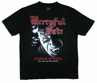mercyful fate return of the vampire black t shirt new
