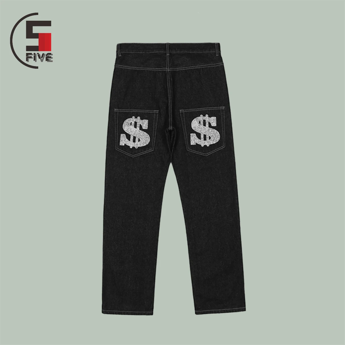 

Hip Hop Denim Pants Mens Letter Print Street Harajuku Hipster Loose Jeans 2021 Autumn Winter Punk Bomber Streetwear Trousers NEW