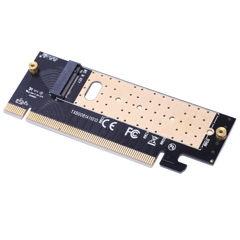 M.2 Nvme Ssd Adapter M2 To Pcie 3.0 X16 Controller Card M Key Interface Support Pci Express 3.0 X4 2230-2280 Size images - 6