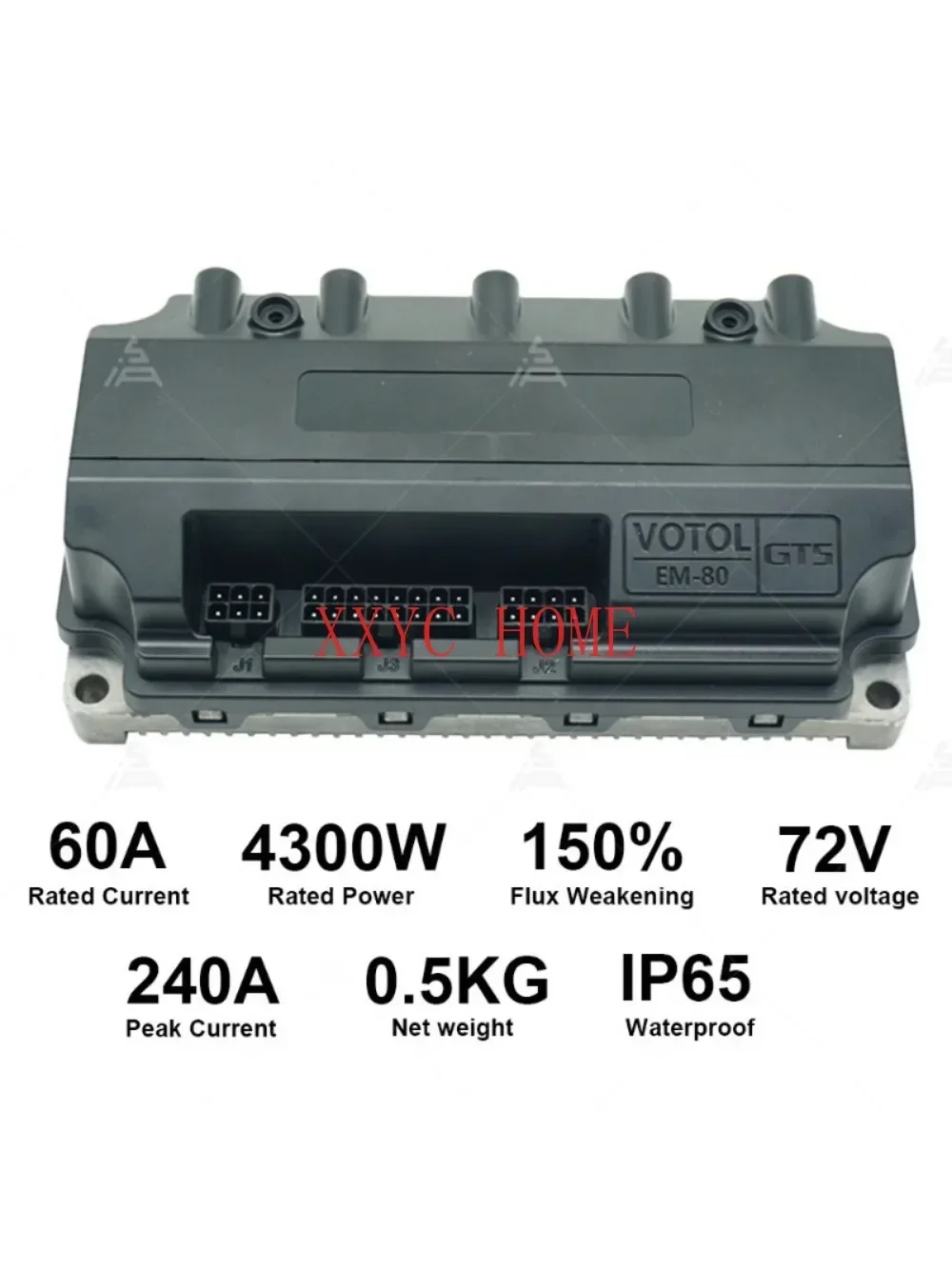 Программируемый контроллер EM80GTSP 72 в с номинальным усилением 60A и 100A для