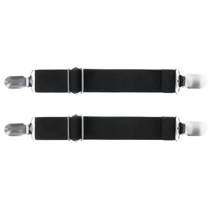 

Adjustable Elastic Boot Clips Pant Clips Stirrups Leg Straps Clothing Clips Boot Straps Riding Pant Clips Stirrups Jod Clips