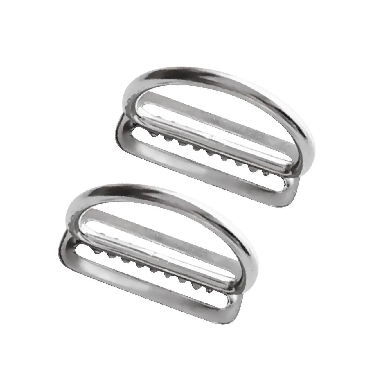 

2 Pack Stainless Steel Scuba Dive Weight Belt Keeper D Rings for 5cm Webbing