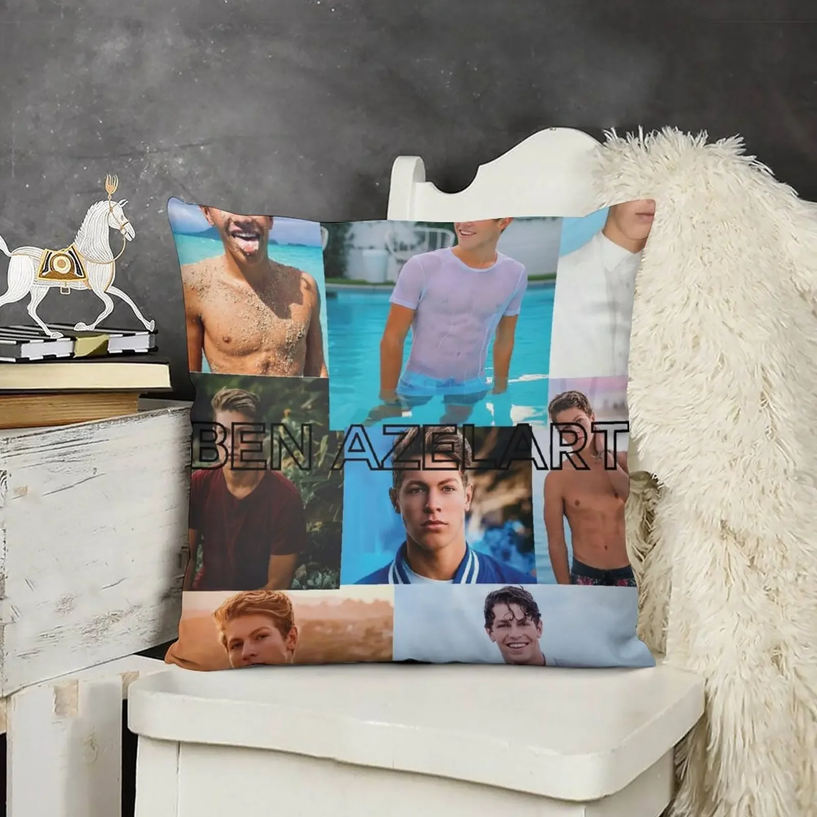 Бен Азельарт - 4 упаковки декоративная подушка роскошный чехол для подушки