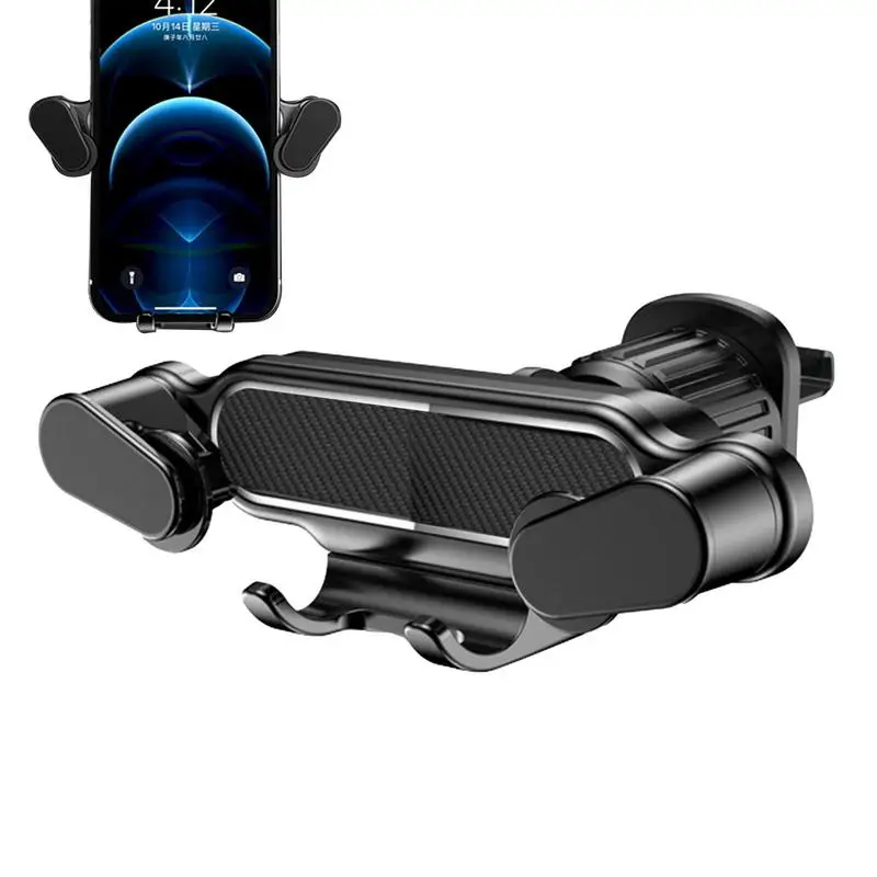 

Вертикальная подставка для телефона, автомобильный держатель для телефона, крепление на вентиляционное отверстие, 360 механический гравитационный дизайн