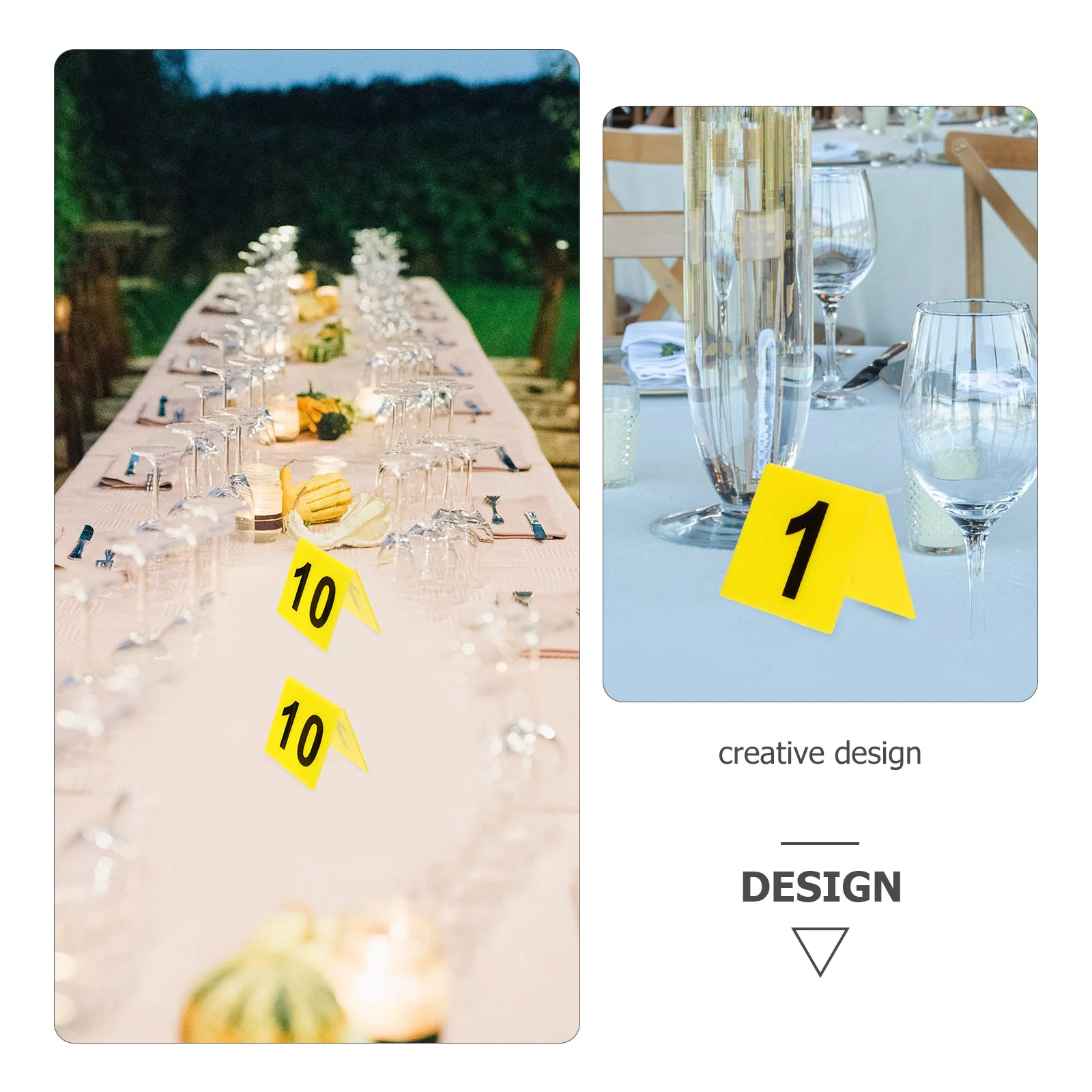 10 шт. этикетки бизнес-карты вывески многоразовый маркер с номером таблица