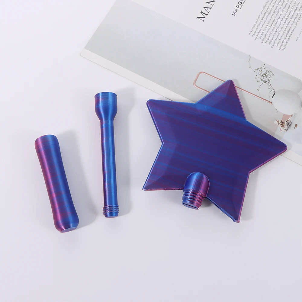 Фото 3D-печатная волшебная палочка-держатель для карт Star Magic Wand с функцией Tap To Pay, портативный бесконтактный держатель для платежных карт, держатель для кредитных карт №3