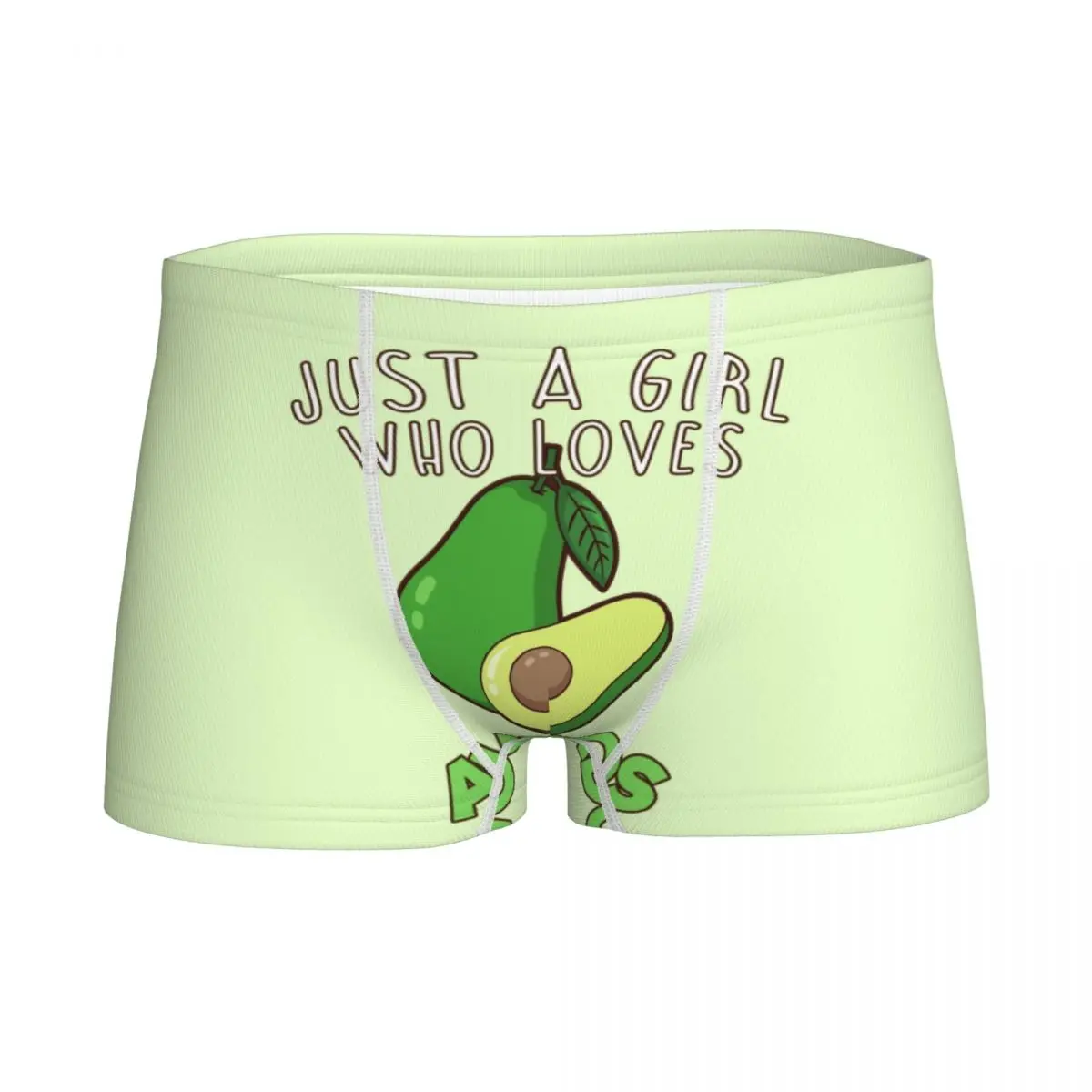 

Boys Avocado Boxers Cotton Youth Breathable Underwear Avocados Lover Children's Shorts Panties Popularity Teenage Underpants