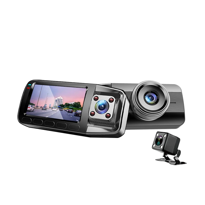 

Camera Front and Inside Car Dvr FHD 1080P Taxi Car Driving Recorder WIFI Dash cam