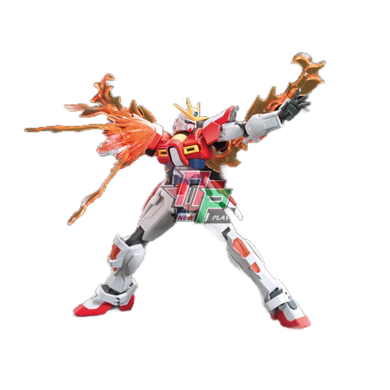 Bandai оригинальная модель Gundam HG HGBF 018 1/144 сборка горящий солдат мобильный костюм