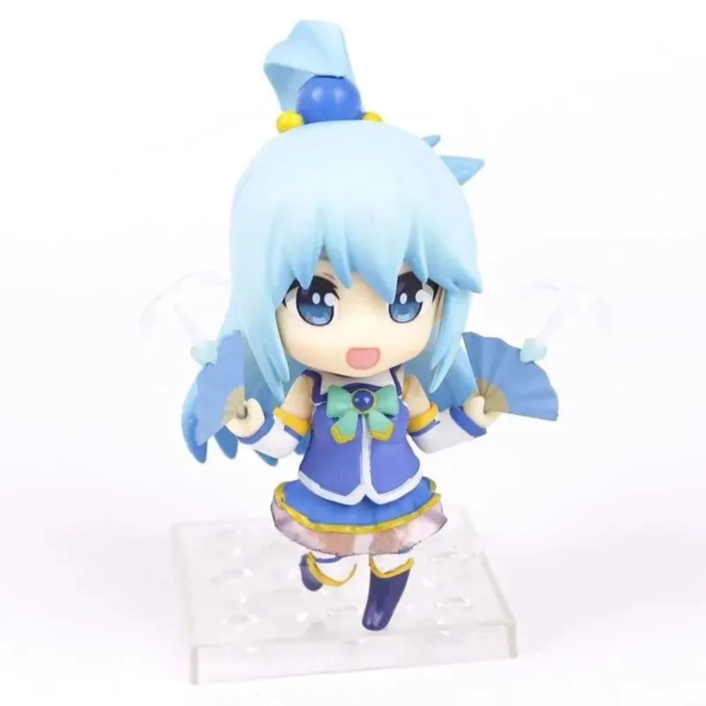 Aqua 630 Megumin 725 Q Ver ПВХ Фигурка Игрушка Аниме Коллекционная Модель Кукла Подарок
