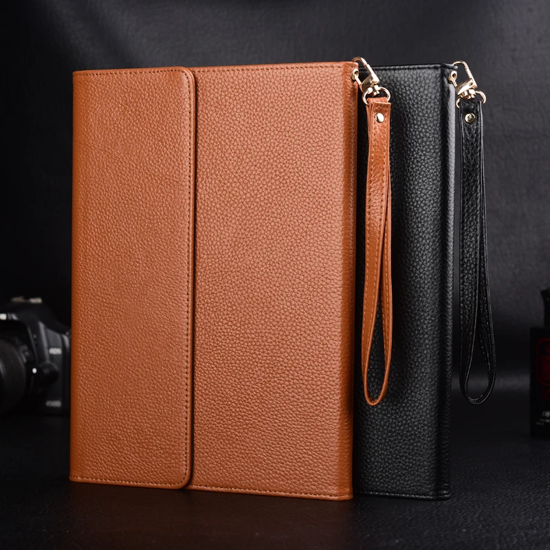 

Винтажный чехол из натуральной кожи для iPad 9,7 2017 2018, деловой чехол для 6, 7, 8, 10,2, верхний слой из воловьей кожи, флип-чехол