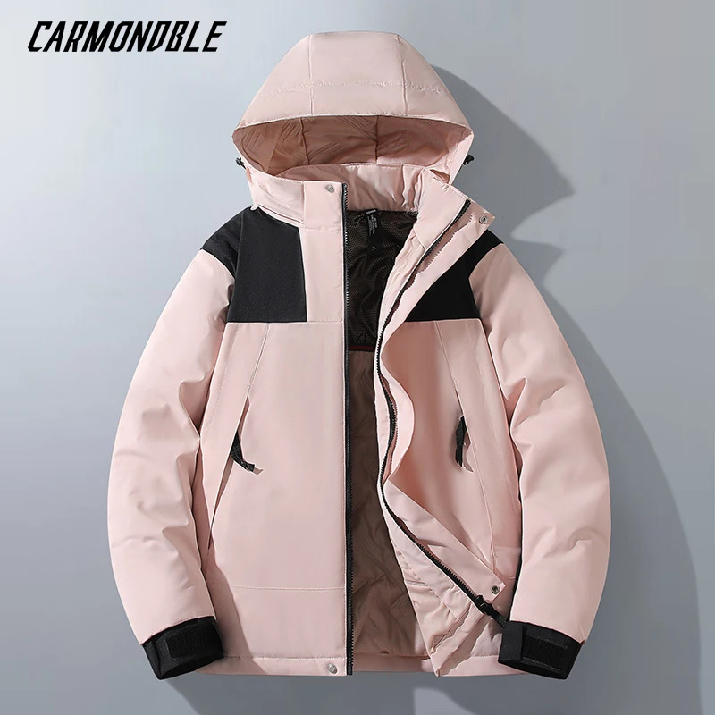 CARMONDBLE Велоспорт MTB Утепленная теплая куртка Женские велосипедные пальто Верхняя