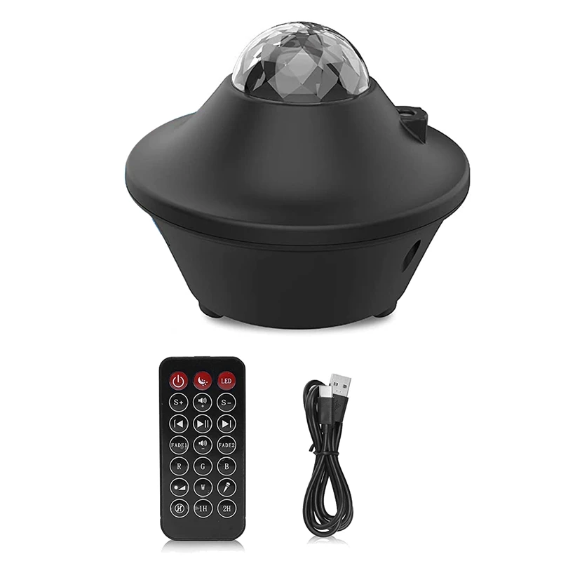 

AT35 Звездный проектор ночные светильники для детской спальни 3 в 1 океан галактика ночной Светильник потолочный проектор Bluetooth динамик