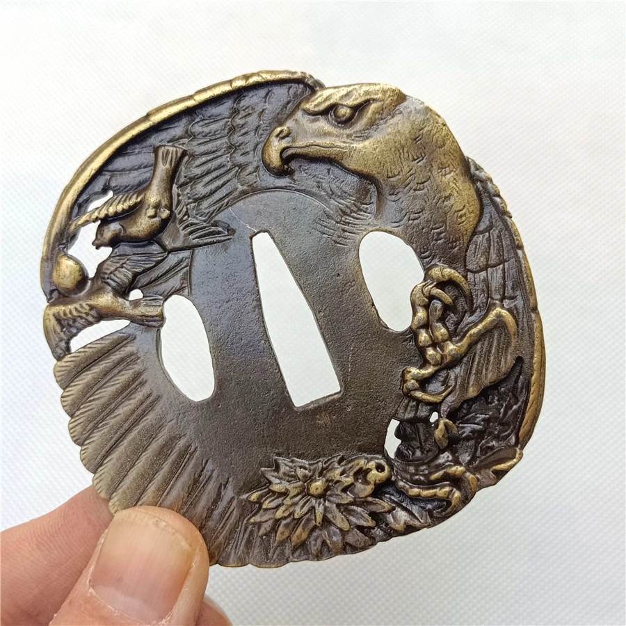 Красивый Сплав Tsuba для японской фотооборудования