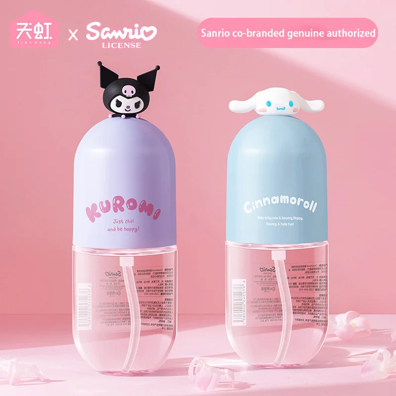 

50ML Sanrio Repellent Liquid Kuromi Cinnamoroll Kid Plant Essential Oil Mosquito Repellent Spray Kawaii Portable Protective Gift