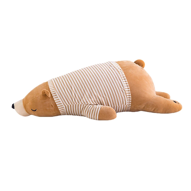 

Stuffed Plush Animals Polar Bear Toy Soft Cute Animal Doll Decoration Comfort Sleeping Pillow Birthday Gift Kawaii Room Decor