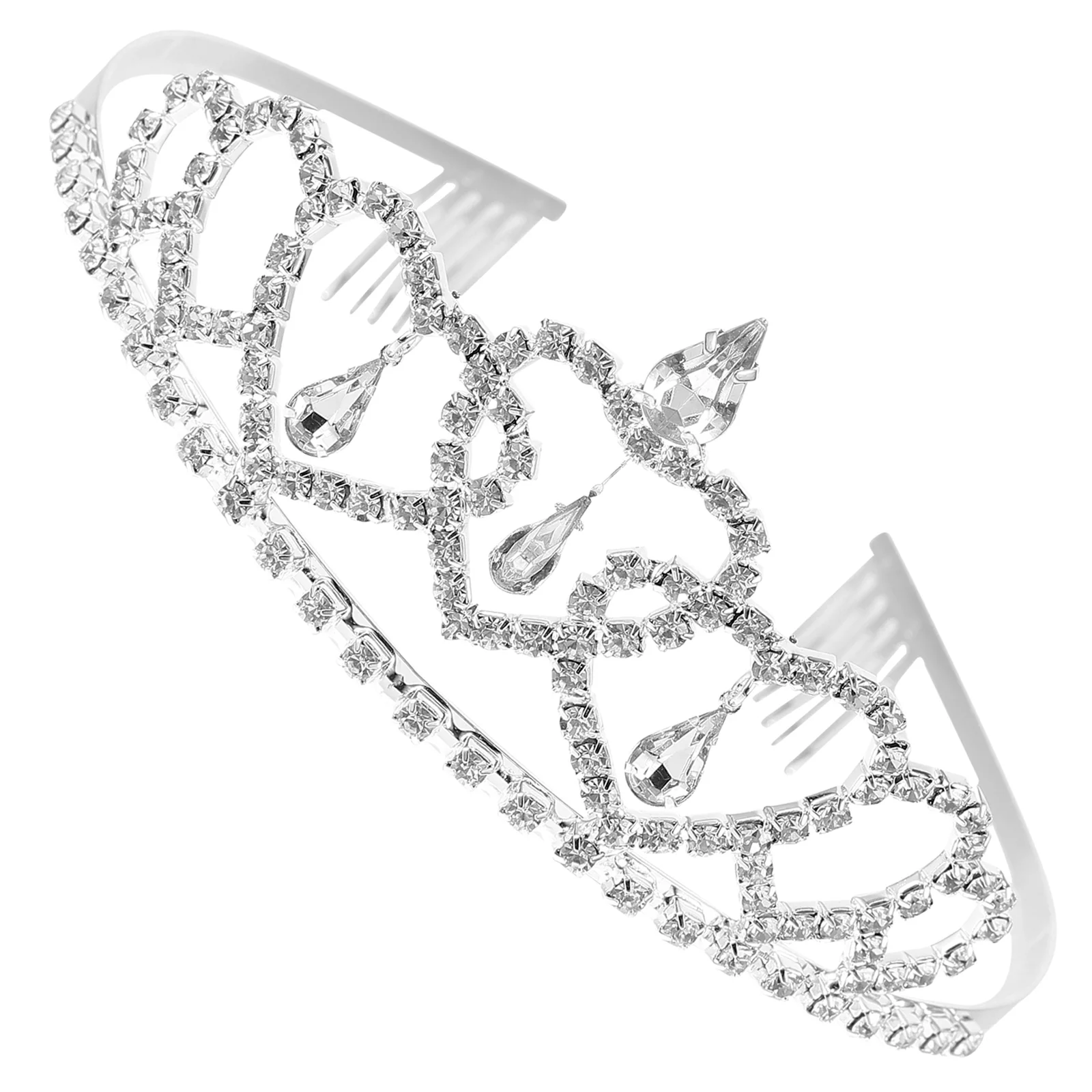 

Bridal Hair Accessories Crown Women Wedding Girl Headgear Bride Alloy Rhinestone