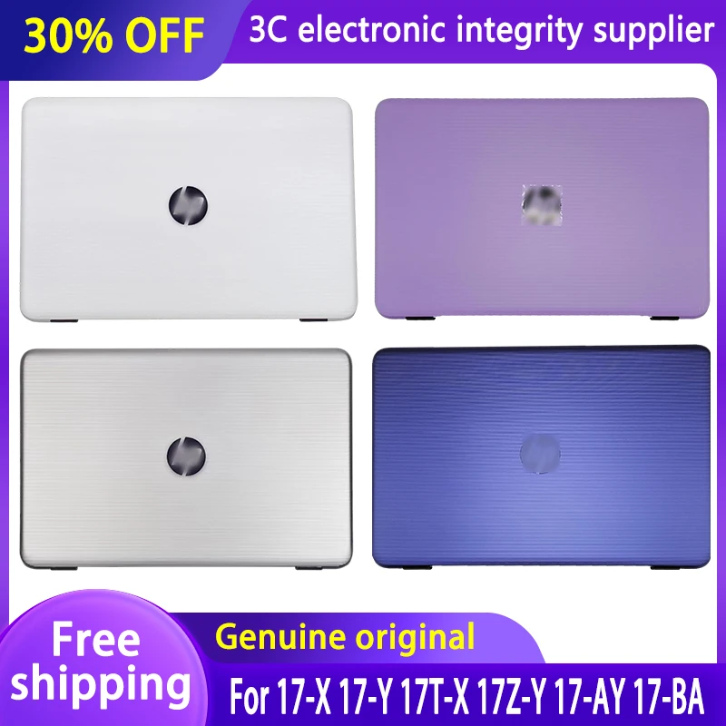 Original New Laptop LCD Back Cover For HP 17-X 17-Y 17T-X 17Z-Y 17-AY 17-BA 270 G5 17-X000 17-X100 White/Silver/Purple/Blue/Blac