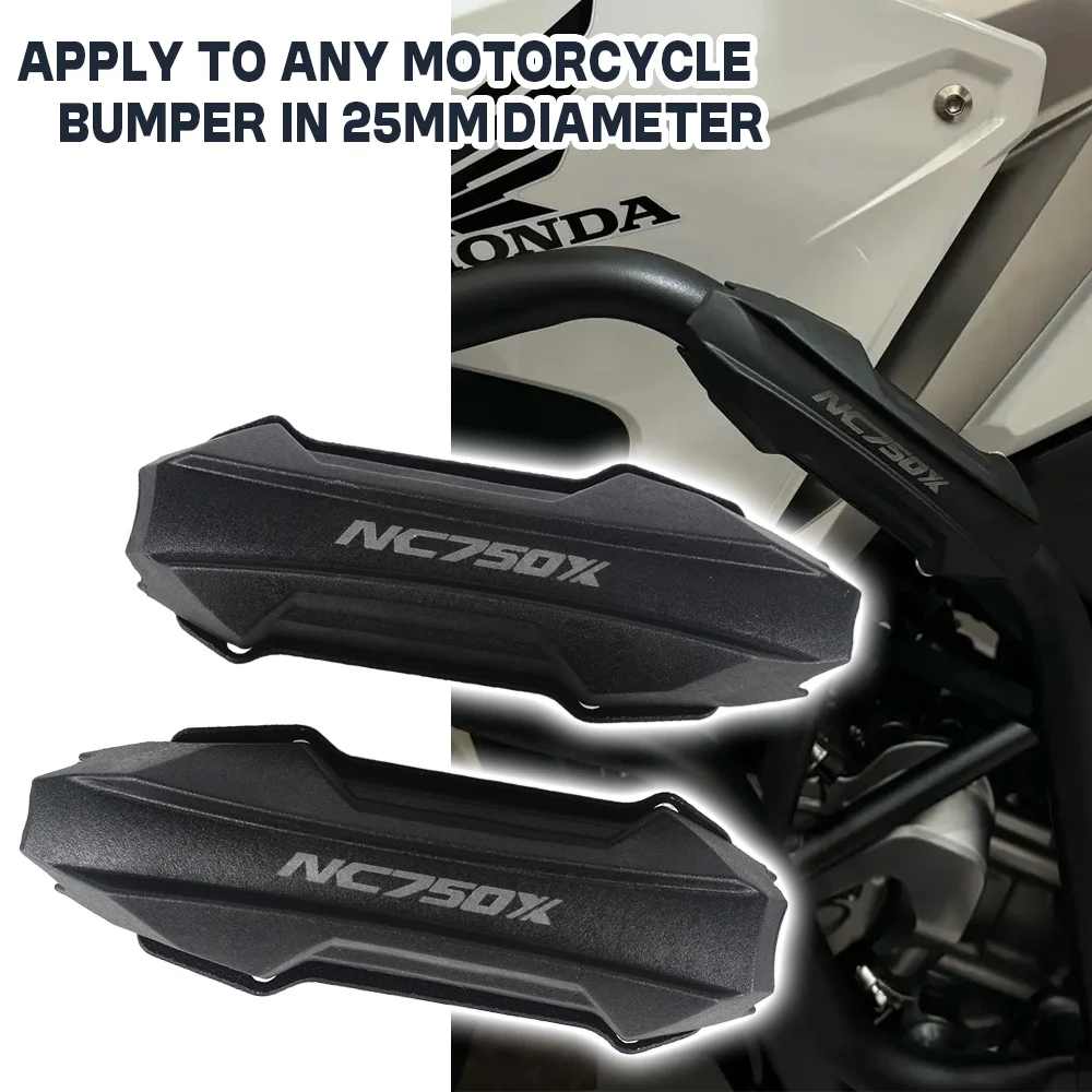 ka silnika motocykla dla NC750X MT-09 V-Strom Africa Twin R1250GS R1200GS F850GS Crash Bar osłona zderzaka blok dekoracyjny