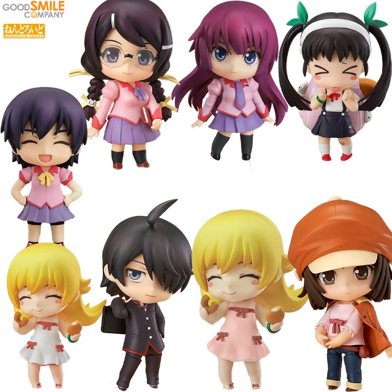 

Original GSC Good Smile NENDOROID 384 Kanbaru Suruga 396 Sengoku Nadeko 404 Hanekawa Tsubasa 368 429 335 424 Bakemonogatari