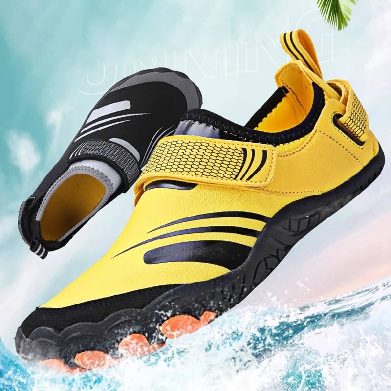 

Fashion Quick-Dry Aqua Shoes Men Women Light Comfortable Yoga Fitness Running Mountaineering Camping Beach Casual Sports Shoes